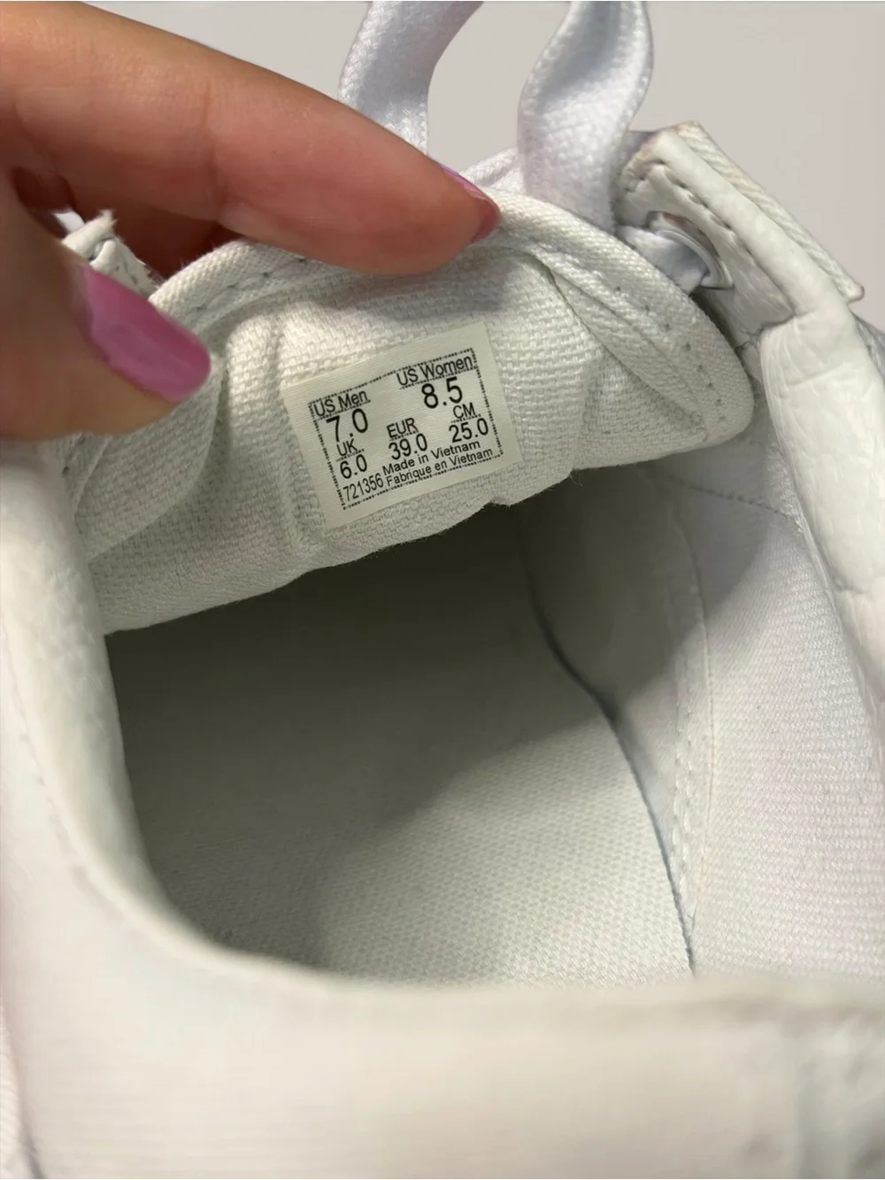 Vans Old Skool white platform sneakers